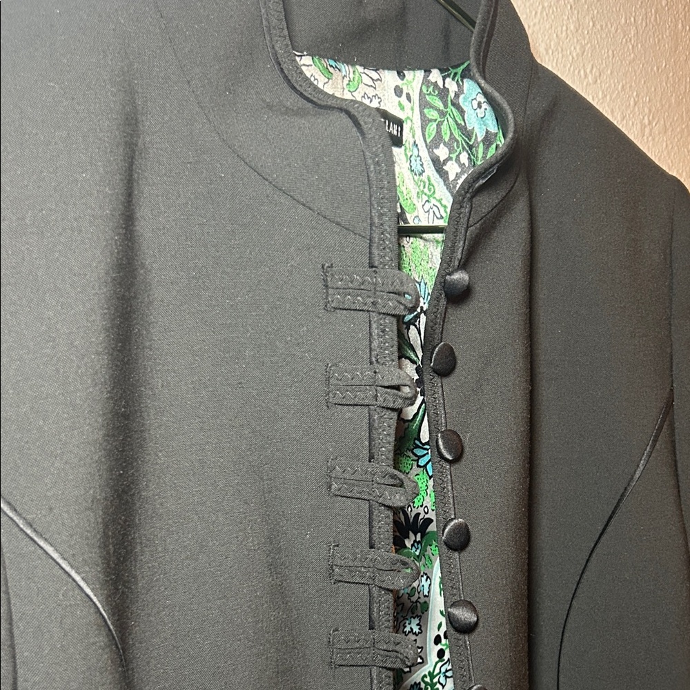 ANTONIO MELANI Black Women's Blazer - Picture 3 of 6